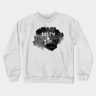 Salty and Lit - Christian Bible Mathew Verse Crewneck Sweatshirt